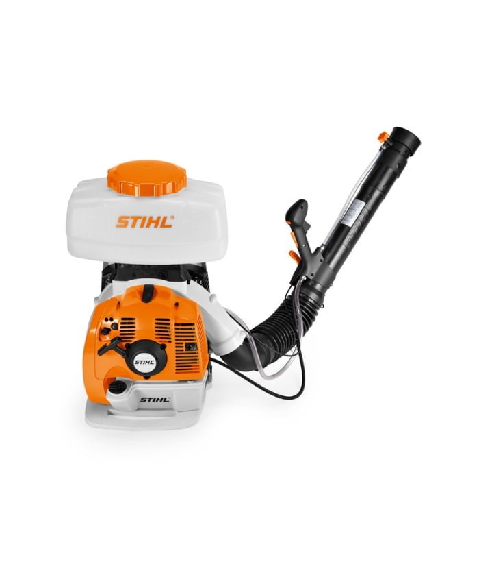 Aspersora con motor Stihl para fumigación, ideal para control de plagas