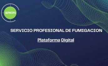 Portada del video de plataforma digital SEPROFU mostrando el título Servicio Profesional de Fumigación